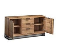 Julian Bowen Credenza Brooklyn, Rovere/Canna di fucile