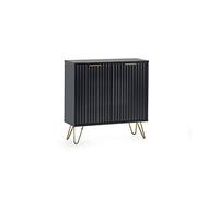 Julian Bowen Credenza compatta Murano - Nero opaco, legno ingegnerizzato, taglia unica