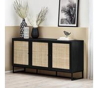 Julian Bowen Credenza Padstow - Nero, taglia unica