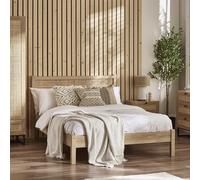 Julian Bowen Padstow Rattan 135Cm Letto matrimoniale - Rovere