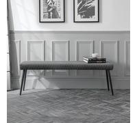 Julian Bowen, Panca senza schienale Luxe, colore grigio