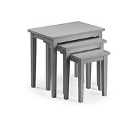 Julian Bowen, Set di tavolini impilabili Cleo, grigio