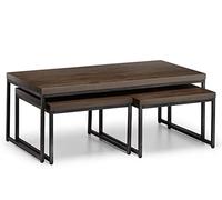 Julian Bowen Tavolini da caffè Brooklyn Nesting, Rovere Scuro