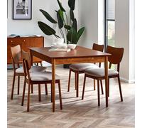 Julian Bowen Tavolo da pranzo estensibile Lowry con 2 cassetti, legno, ciliegio frassino, H 78 x L 180 x P 90 cm
