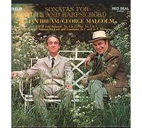 JULIAN BREAM / GEORGE MALCOLM - sonatas for lute & harpsichord (bach & vivaldi)