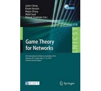 Julian Cheng Game Theory for Networks (Tascabile)