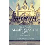 Julian Ghosh William Wade Christopher Wade & Forsyth's Administrat (Tascabile)
