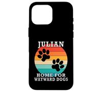 Julian Home For Wayward Dogs - Nome della famiglia Custodia per iPhone 16 Pro Max