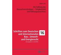 Julian Linz Die Haftung des Bausachverstaendigen - Taetigkeit (Copertina rigida)