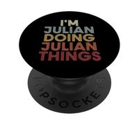 Julian Name Julian Personalized Name First Given PopSockets PopGrip Adesivo