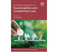 Julian Nowag Research Handbook on Sustainability and Competit (Copertina rigida)