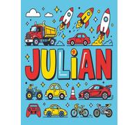 Julian Personalized Notebook: Contains select sheets w/inspirational quotes and is perfect for journaling, note taking, or just having fun and getting creative. Printed on high quality paper it is perfectly sized (8.5x11) perfect for notes or big jobs.