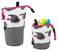 Julian Ross Cat Gattino Astuccio Telescopico 2in1 Per Bambini, Portamatite Per La Scuola, Portapenne Da Banco Bambina, 18x13x6cm