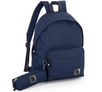 ZAINO MONOSCOMPARTO 43 CM + ASTUCCIO TOMBOLINO BLUE JULIAN ROSS