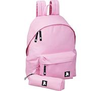Julian Ross JR3007 Rosa Chiaro Zaino Con Astuccio Scuola Media, Elementare e Superiore per Bambine e Ragazze, 41 Centimetri, 24L, Poliestere Impermeabile, Tempo Libero, Borsa Viaggio