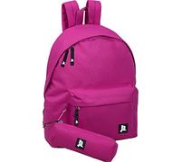 Julian Ross JR3007 Rosa Zaino Con Astuccio Scuola Media, Elementare e Superiore per Bambine e Ragazze, 41 Centimetri, 24L, Poliestere Impermeabile, Tempo Libero, Borsa Viaggio
