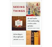 julian rothenstein SEEING THINGS (Tascabile)