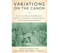 Julian Rushton Variations on the Canon (Copertina rigida)