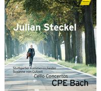 Julian Steckel Julian Steckel: C.P.E. Bach: Cello Concertos (CD) Album