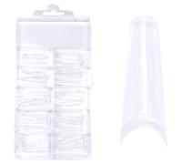 Juliana Nails Tipbox Coffin Clear, 100 Stück