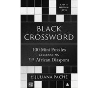 Juliana Pache Black Crossword (Tascabile)