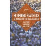 Julie Banton Ian Diamond Liam Foster Beginning Statistics (Copertina rigida)