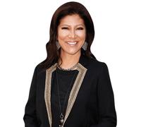 Julie Chen Moonves (Black Outfit) Half Body Buddy Cutout