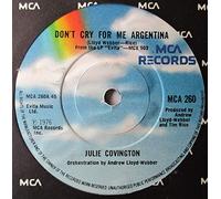 Julie Covington - Don't cry for me Argentina (1976) / Vinyl single [Vinyl-Single 7'']