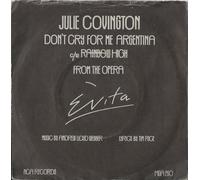 JULIE COVINGTON - don't cry for me, argentina