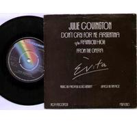 JULIE COVINGTON - JULIE COVINGTON - DON'T CRY FOR ME ARGENTINA - 7" VINYL