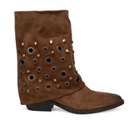 Julie Dee, ,Shoes ,Donna ,Marrone ,38 EU TEX Borchie Ankle Boot