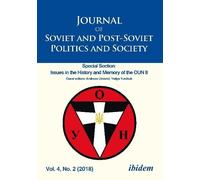 Julie Fedor Journal of Soviet and Post-Soviet Politics and Society (Tascabile)