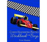 Julie Harper Cursive Handwriting Practice Workbook for Boys (Tascabile)