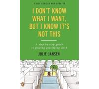 Julie Jansen I Don't Know What I Want, But I Know It's Not This (Tascabile)