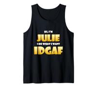 Julie Joke IDGAF Meme Funny Halloween Costume for Julies Canotta