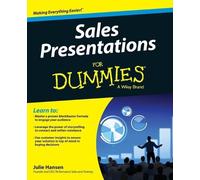 Julie M. Hansen Sales Presentations For Dummies (Tascabile)