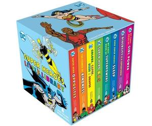 Julie Merberg DC Super Heroes Little Library (Libro di cartone) DC Super Heroes