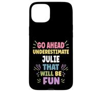 julie Personalized Women's Gift Custom julie Custodia per iPhone 15 Plus