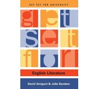 Julie Sanders David Amigoni Get Set for English Literature (Tascabile)