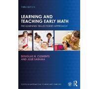 Julie Sarama Douglas H. Clements Learning and Teaching Early Math (Tascabile)