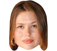 Julie Tuzet (Pout) Maschere di persone famose, facce di cartone