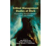 Julie Wolfram Cox Critical Management Studies at Work (Copertina rigida)