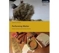 Julieanna Preston Performing Matter (Copertina rigida)