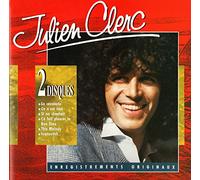 Julien Clerc - Julien Clerc de 1968 à 1975 , Les Années Pathé Marconi - enregistrements originaux (Vinyle, double album 33 tours 12" 2 x LP) Procédé DMM (Direct Digital Mastering) Pathé Marconi / EMI 1568163 , 1986 - La cavalerie - Ivanovitch - La Californie - Laissons entrer le soleil - Des jours entiers à t'aimer - Des larmes sucrées - 4 heures du matin - Ce n'est rien - Le petit vieillard qui chantait mal - Le coeur volcan - Niagara - Rolo le baroudeur - Sertao - Elle a au fond des yeux - Si on chantait - Jouez violons sonnez crécelles - Poissons morts - Radeau de pierre - ça fait pleurer le Bon Dieu - Le secret de l'amour - Je sais que c'est elle - Danse s'y - Les boucles de Garonne - C'est une andalouse - Souffrir par toi n'est pas souffrir - Prends to coeur par la main - This Melody - ça commence comme un rêve d'enfant