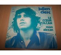 Julien Clerc - Le coeur volcan / Mon alezan - 45 tours - 7"