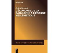 Julien Monerie L'économie de la Babylonie à l'époque hellénis (Copertina rigida)
