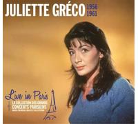 Juliette Gréco Live in Paris 1956-1961 (CD) Album