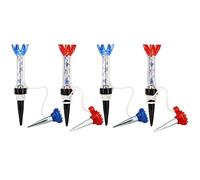 Julihai 4 Pezzi Tee da a Molla, Magnetic Training Tee con Testa a 3 Vie a Forma di Fiore per Pratica