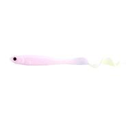 Julihai 5 Pezzi 13cm Esche da Pesca Morbide in PVC, con Testa Luminosa Rossa Rosa Argento Verde Misti per Spigola Trote (Colore misto)