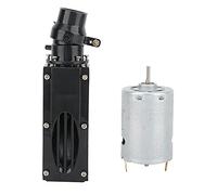 Julihai a Spruzzo con Pompa a Getto D'acqua a Motore 380, Parti di Accessori per Barche RC Telecomandate con Incorporata per la Navigazione in Acque Poco Profonde (BLACK)